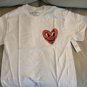 Keith Haring heart t-shirt